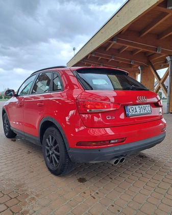 Audi Q3 cena 76700 przebieg: 157100, rok produkcji 2016 z Borek Wielkopolski małe 172